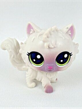 LPS Littlest Pet Shop Cleo Curlycat Longhair Cat Generation 6 #2-81
